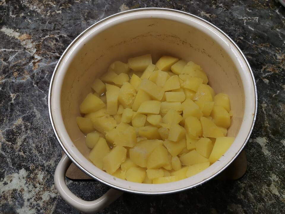 Пошаговый рецепт приготовления картофельного пюре