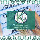 Долги за коммунальные услуги: что делать