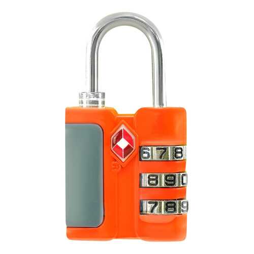 Багажный замок Verona Lock, оранжевый в Спортмастер