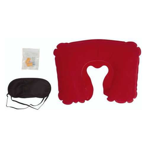 Дорожный набор Verona Pillow, 3 предмета, бургунди в Спортмастер