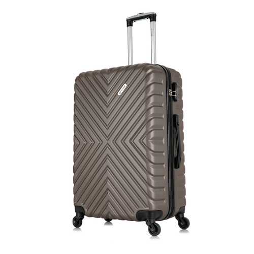Чемодан L'Case New Delhi кофейный L в Спортмастер
