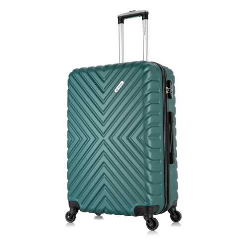 Чемодан L'Case New Delhi темно-зеленый L в Спортмастер