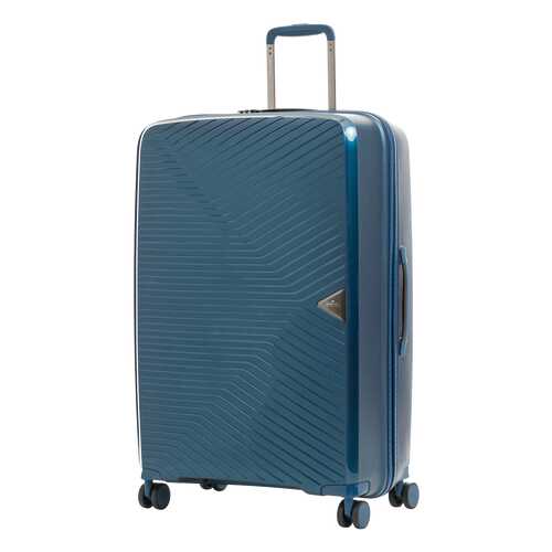 Чемодан March Gotthard Metallic Spinner orion blue metallic L в Спортмастер