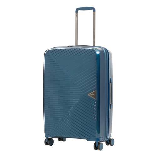 Чемодан March Gotthard Metallic Spinner orion blue metallic M в Спортмастер