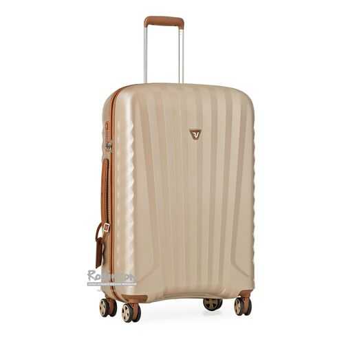 Чемодан Roncato Uno Zip Deluxe Trolley Medio champagne M в Спортмастер
