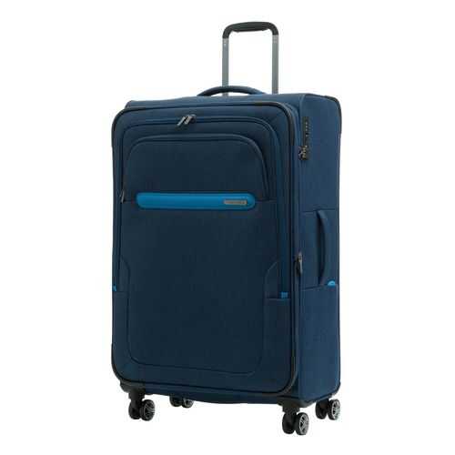Чемодан Travelite Madeira 4-Wheels Trolley Exp marine/turquoise L в Спортмастер