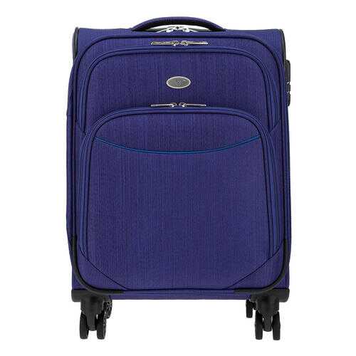 Чемодан унисекс Verage GM-17026W 18.5 purple, синий в Спортмастер