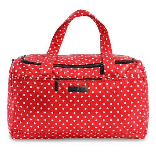 Дорожная сумка JuJuBe Super Star black ruby 54 x 29 x 3 см в Спортмастер