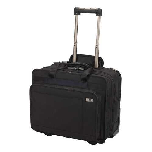 Дорожная сумка кожаная Victorinox Architecture 3.0 Rolling Parliament черная 43 x 26 x 36 в Спортмастер