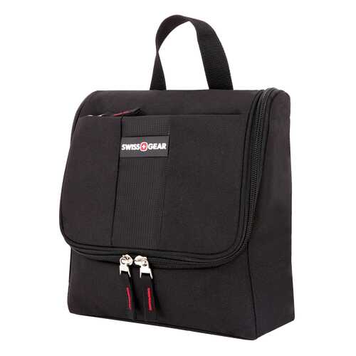 Несессер Swissgear, черный, полиэстер, 22x8х24 см в Спортмастер