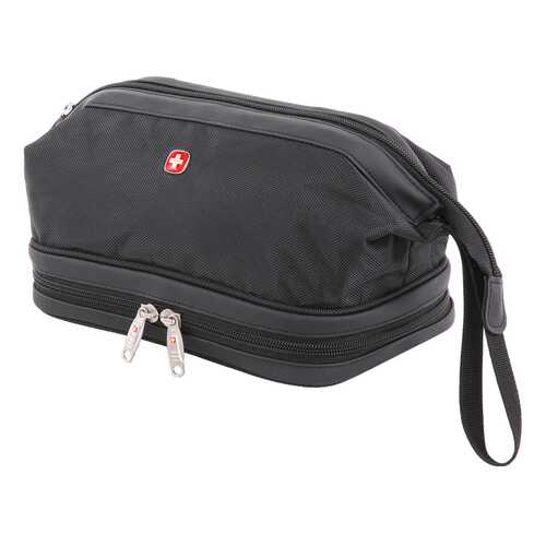 Несессер Swissgear, чёрный, полиэстер, ПВХ, 1680D, 31x17x16 см в Спортмастер