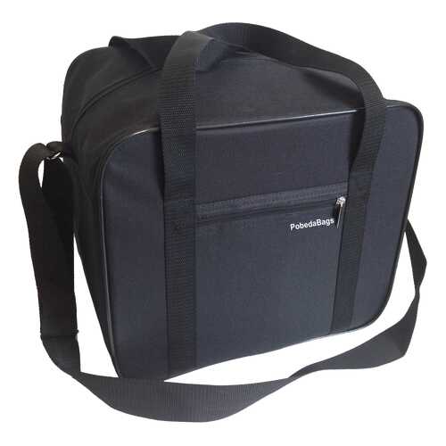 Сумка дорожная для ручной клади Pobedabags Стандарт черный 36х30х27 в Спортмастер