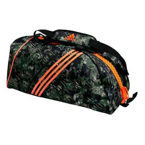 Спортивная сумка Adidas Combat Camo Bag M камуфляжная/оранжевая в Спортмастер