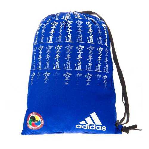 Спортивная сумка Adidas Satin Carry Bag Karate WKF синяя в Спортмастер