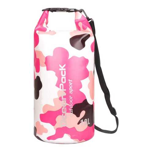 Спортивная сумка Nuobi Camouflage Ocean Pack 10 розовая в Спортмастер