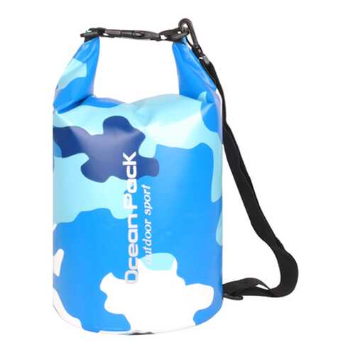 Спортивная сумка Nuobi Camouflage Ocean Pack 2 голубая в Спортмастер