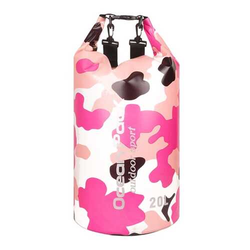 Спортивная сумка Nuobi Camouflage Ocean Pack 20 розовая в Спортмастер