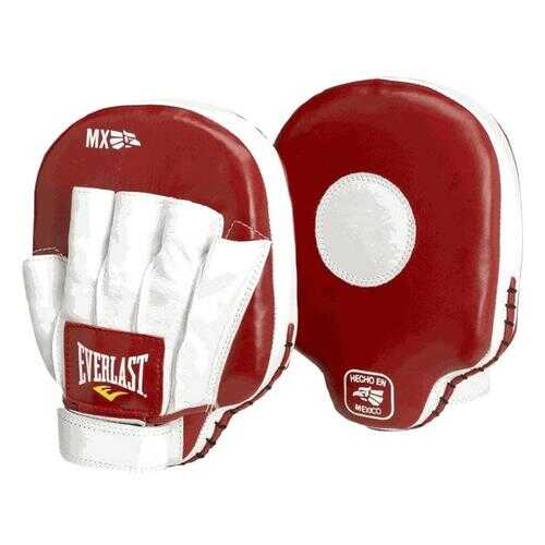 Лапы боксерские Everlast MX Mitts, нат. кожа в Спортмастер
