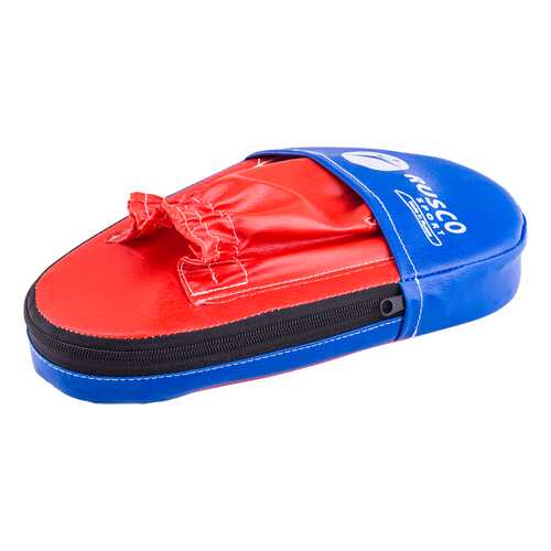 Лапы Rusco Sport прямые малые, кожзам, пара, красный/синий в Спортмастер