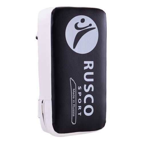 Макивара Rusco Sport, 2ручки, кожзам, черно-белый в Спортмастер