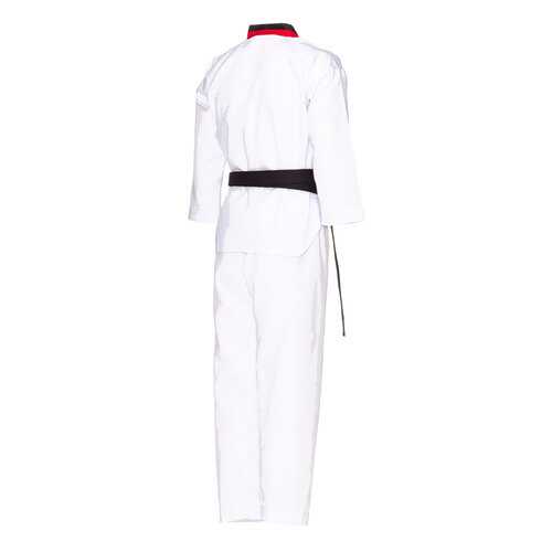 Добок для тхэквондо Adidas подростковый WT Adi-Start белый/красный/черный 120 см в Спортмастер