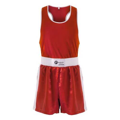 Форма боксерская Rusco Sport BS-101, детская, красный (42) в Спортмастер