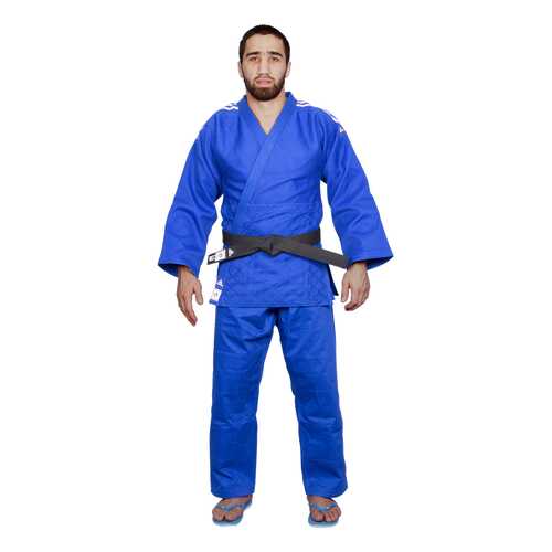 Кимоно для дзюдо Adidas подростковое Champion 2 IJF синее 155 см в Спортмастер