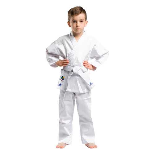 Кимоно подростковое Adidas K200E-WKF белое в Спортмастер