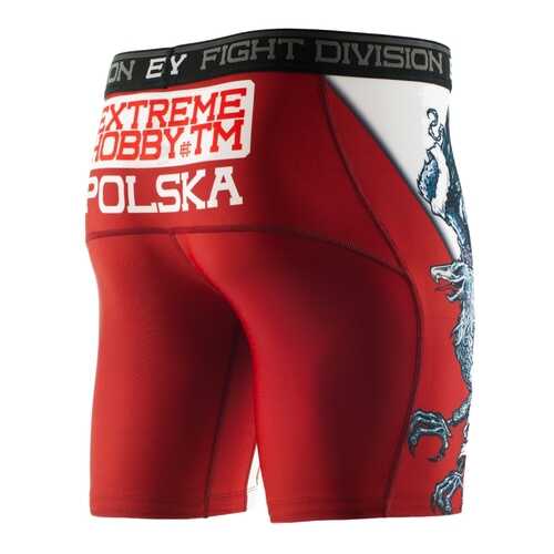 Компрессионные штаны Extreme Hobby Vale Tudo Polish Eagle красные, L, 190 см в Спортмастер