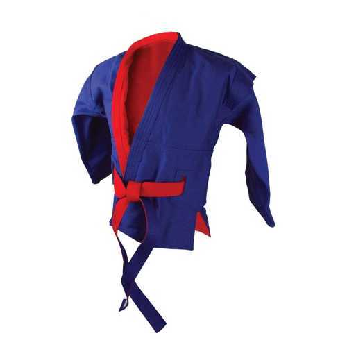 Куртка для единоборств Atemi AX55 красная/синяя, 3XL, 185-190 см в Спортмастер