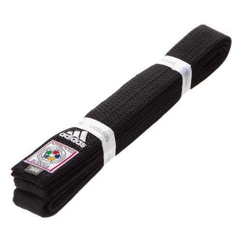 Пояс для дзюдо Adidas Elite IJF черный, 300 см в Спортмастер