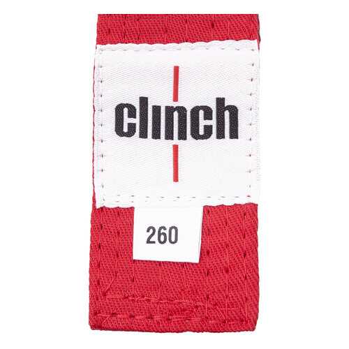 Пояс для единоборств Adidas Clinch Budo Belt красный, 260 см в Спортмастер