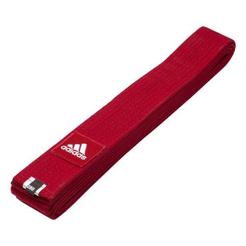 Пояс для единоборств Adidas Elite красный, 280 см в Спортмастер