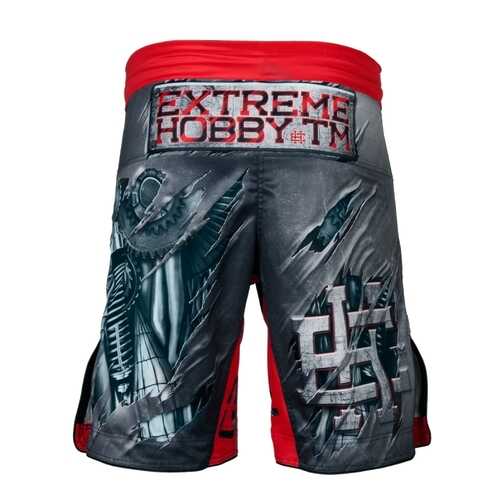 Шорты для единоборств Extreme Hobby Grappling T-800 разноцветные, L, 190 см в Спортмастер