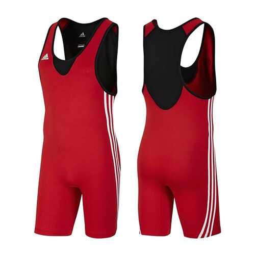 Трико борцовское Adidas Base Wrestler красное XL в Спортмастер