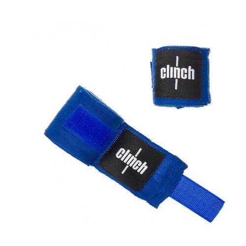 Бинты эластичные Clinch Boxing Crepe Bandage Punch синие 3,5 м в Спортмастер