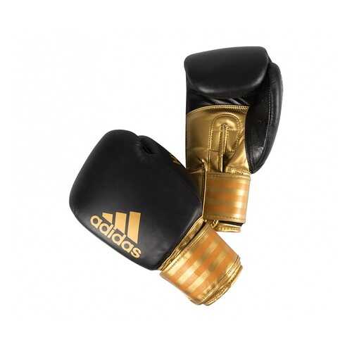 Боксерские перчатки Adidas Hybrid 200 черные 14 унций в Спортмастер