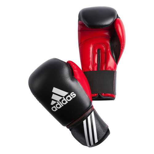Боксерские перчатки Adidas Response черные 10 унций в Спортмастер