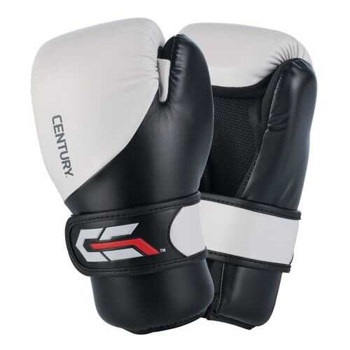 Боксерские перчатки Century C-Gear M черно-белые в Спортмастер