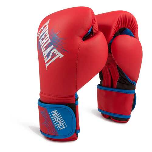 Боксерские перчатки детские Everlast Prospect красные 6 унций в Спортмастер