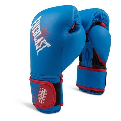 Боксерские перчатки детские Everlast Prospect синие 6 унций в Спортмастер