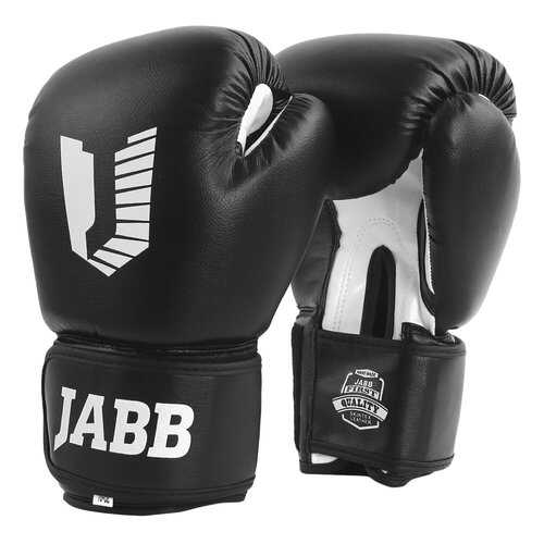 Боксерские перчатки Jabb JE-4068 черные 10 унций в Спортмастер
