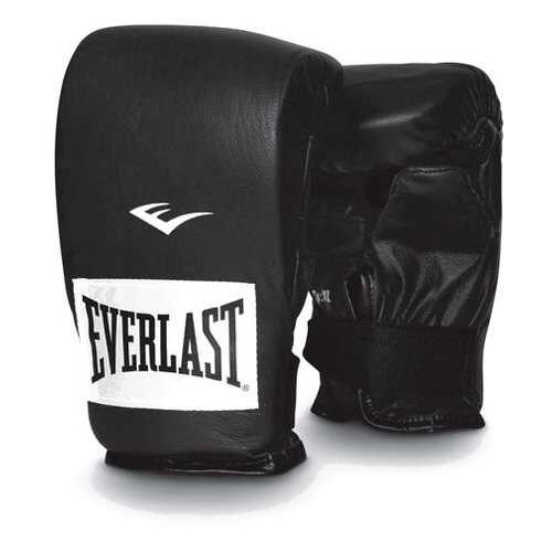 Боксерские перчатки снарядные Everlast 150001U черные 8 унций в Спортмастер