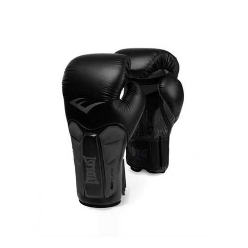 Боксерские перчатки тренировочные Everlast Prime Leather черные 16 унций в Спортмастер