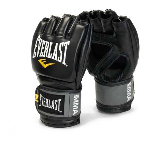 Боксерские перчатки тренировочные Everlast Pro Style Grappling L/XL черные 4 унции в Спортмастер