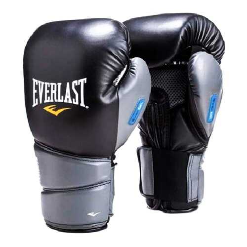 Боксерские перчатки тренировочные Everlast Protex 2 черные 10 унций в Спортмастер