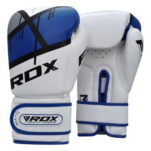 Боксерские тренировочные перчатки RDX BGR-F7 BLUE в Спортмастер
