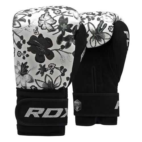 Боксерские тренировочные перчатки RDX FL-4 FLORAL WHITE в Спортмастер
