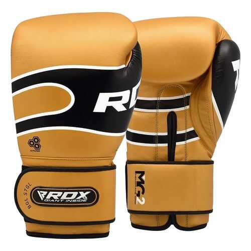 Боксерские тренировочные перчатки RDX PRO S7 GOLDEN в Спортмастер