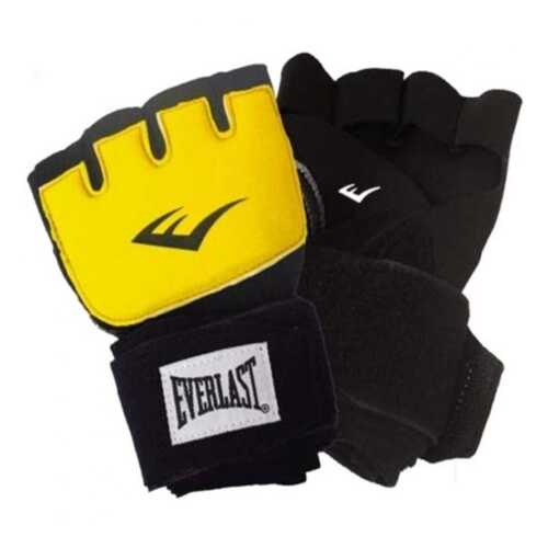 Everlast Перчатки Everlast гелевые с бинтом Duster Evergel желтые в Спортмастер